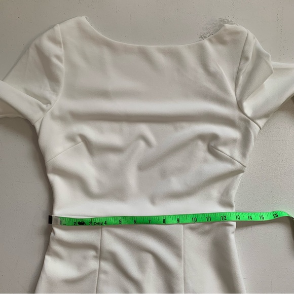 Lulus XS Romantic Moments White Lace Long Sleeve Maxi Dress NWT Wedding - Picture 15 of 17